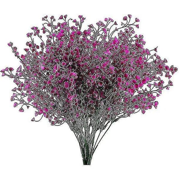 4 stk kunstige brudeslør 7 grener kunstige blomster