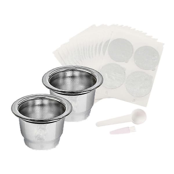 For Icafilas Refillable Coffee Capsule Foils Reusable Nespresso Coffee Capsules Reusable Coffee Filter