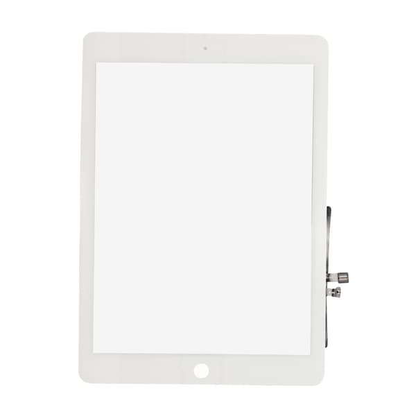 Erstatningsberøringsskærm Digitizer Montering Glasdele Tilbehør til IOS Tablet 6 2018 Hvid