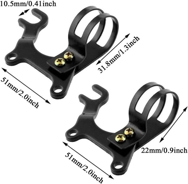 2 stk. cykelskivebremseadapter, skivebremsebeslag, monter skive