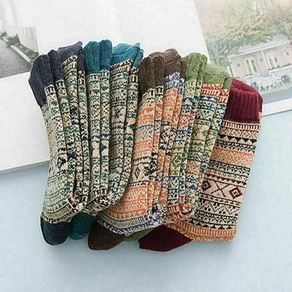 Tykk, varm ullsokk Hike Chunky Sock - termiske sokker-FA12-