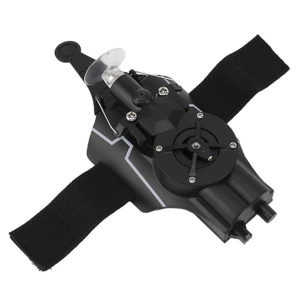 Web String Toy Rechargeable Hand-Eye Coordination Automatic Web String Launcher for Kids Black