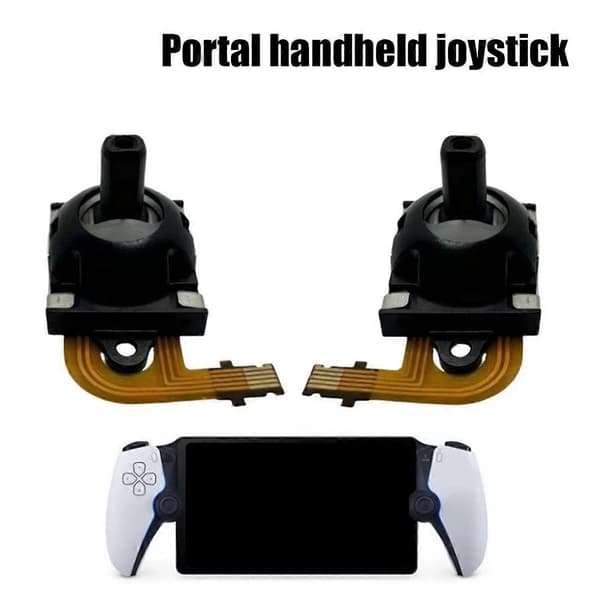 Venstre Hall Elektromagnetisk 3D Analog Joystick Modul til PS Portal Hall Effekt Joystick Tommelfingergreb J