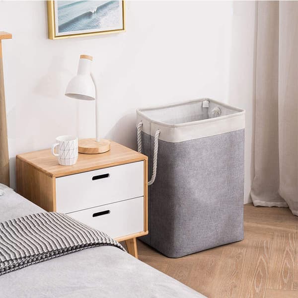 Laundry Baskets, Laundry Hamper, Foldable Laundry Basket with Handles, anier Dirty Laundry, Laundry Basket, Portable, Clothes Storage, 403050cm - Coffee