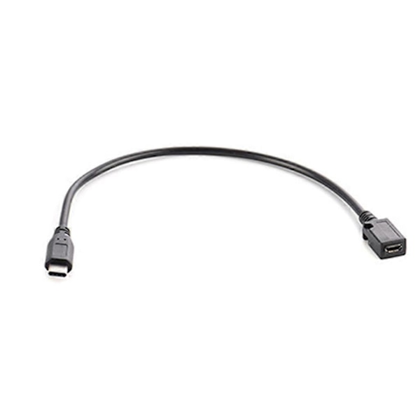 Latausdatakaapeli Usb TypeC - MicroUSB-adapteri Laturi TypeC - Micro USB
