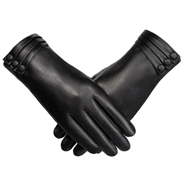 PU-læderhandsker Touchscreen-handsker L L L