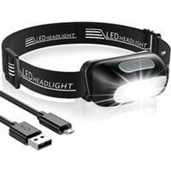 Ladattava LED-otsalamppu, tehokas otsalamppu