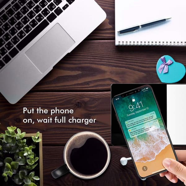 Mug Warmer with Mobile Wireless Charger, 55℃ Heating Coffee Milk Tea Water