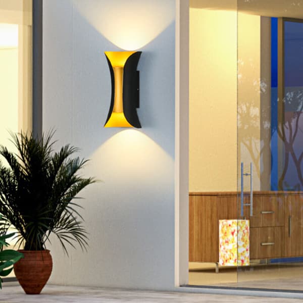Outdoor Wall Lamp Indoor Wall Lamp Bedside Lamp Wall Lamp (10W Warm Light)