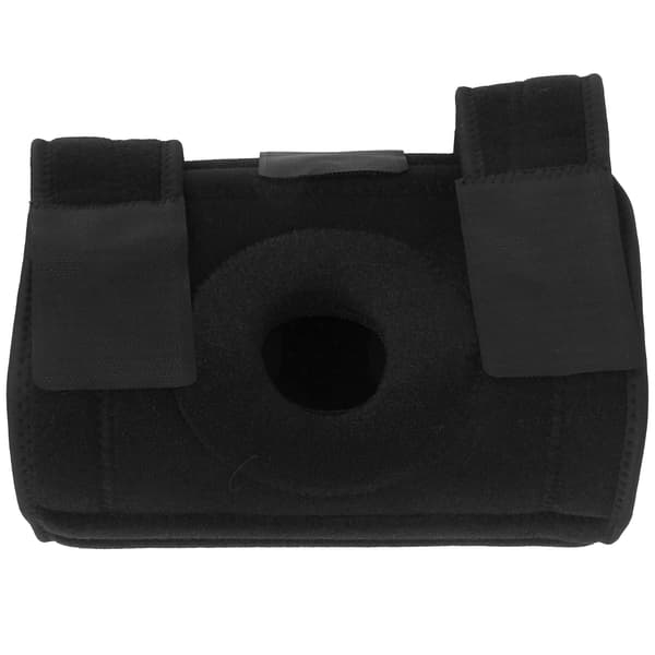 4 Springs Knee Pads Perforated Breathable Knee Brace Collision Protective Gear Black