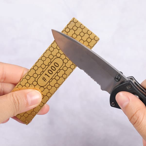 Professional Diamond Cutter 2-Sided Sharpening Stone for Knives Scissors 400 1000 400 1000