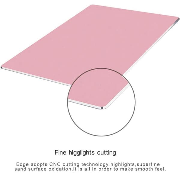 Aluminium Metal Gaming Mouse Pad - Rose Gold