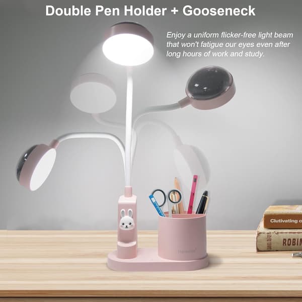 Barnelampe, skrivebordslampe med pennholder, Autom DXGHC
