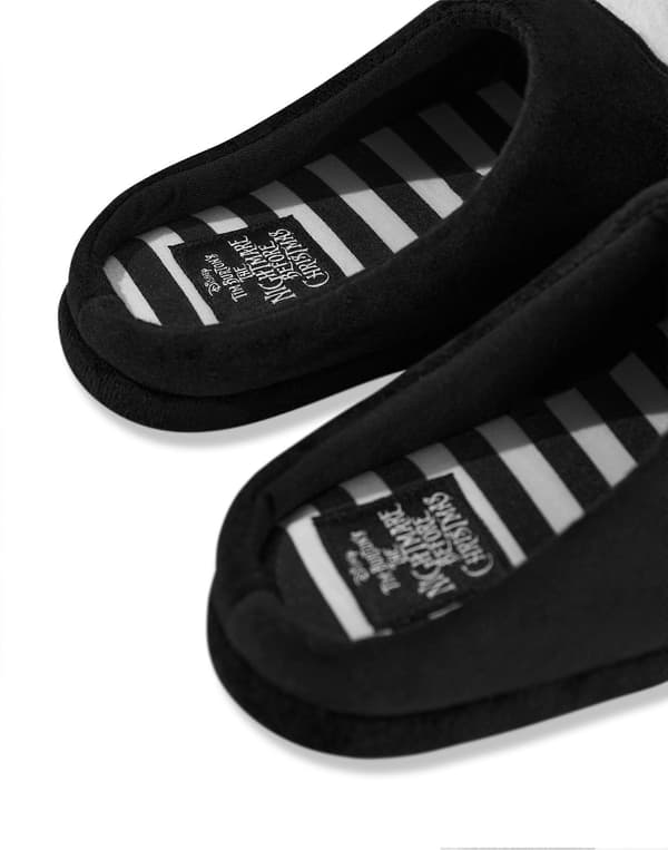Disney Unisex Tossut Black Jack Skellington Musta Black 3-4 UK