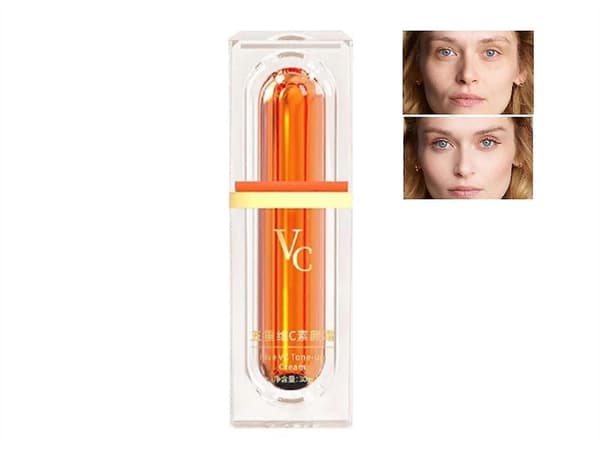 Vitamin C Tone Up Cream with brightening effect, deep hydration, and natural coverage for all skin types