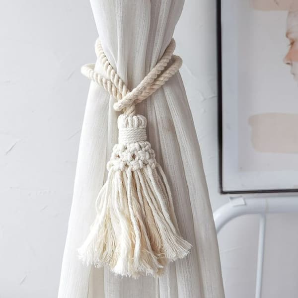 M0810 Gardin Tassel Tie Hotell B&B Dekorasjon