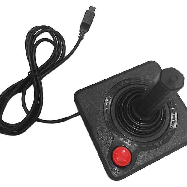 Gaming Joystick Controller For 2600 Games Rocker With 4-Way Lever And Single Action Button Retro Gamepad