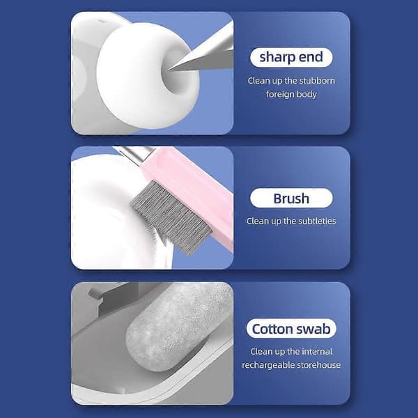 Laptop/Mobile/Phone/Screen/Keyboard Cleaning Kit, Multifunctional Portable Electronic Cleaning Kit