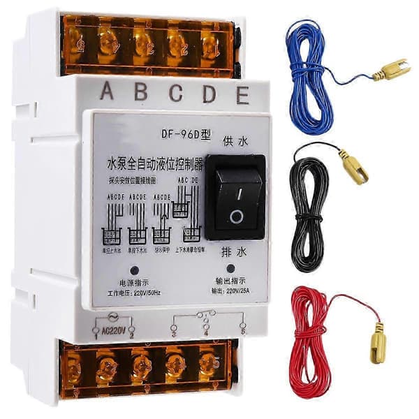 Automatisk vandstandsregulatorafbryder 25A 220V Tank B