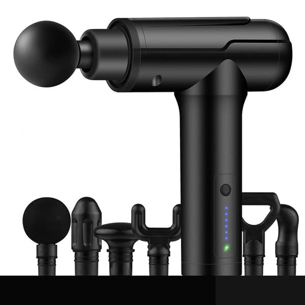 Muscle Massager with LED Charging Indicator 6 Massage Heads