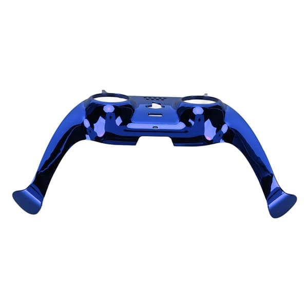 For PS5 Controller Faceplate DIY Replacement Clip Shell Decoration Accessories with Joystick Cover Blue