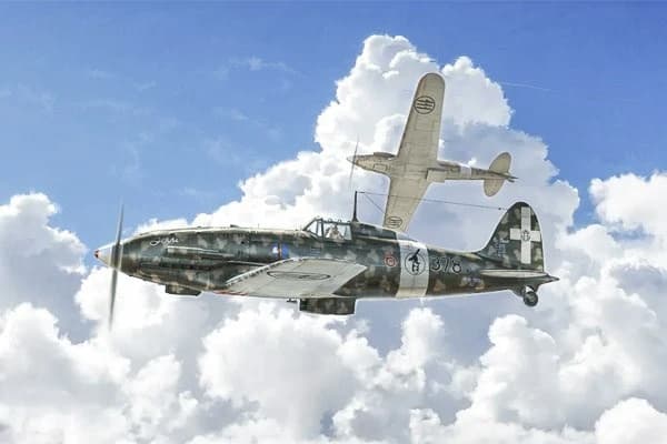 Italeri Model Fly Italiensk Kampfly MC.202 Folgore multifärg