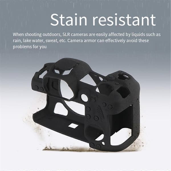 Camera Protective Case Silicone Case Body Protector Frame for R5 Camera