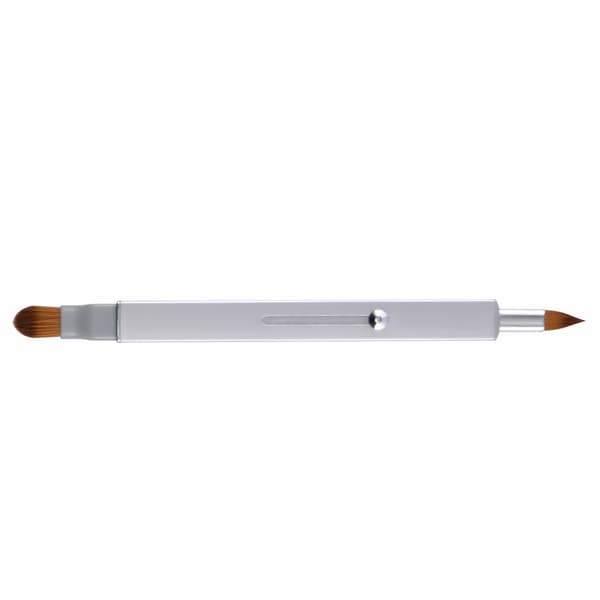 Retractable Lip Brush - Double-Sided Lipstick Brush with Cap