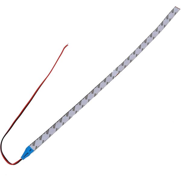 2 pcs 30CM 15SMD Car Strip Underglow Neon Light Footwell Waterproof Flexible - Blue