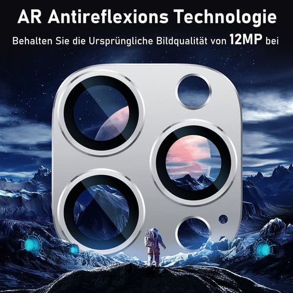 til iPhone 13 Pro/iPhone 13 Pro Max Kamerabeskyttelse, [Ét-stykke