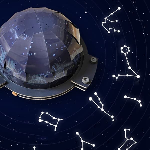 DIY Night Star Projector, Constellation Lamp, Universal Rotatable 3D Lamp for Nursery Projection Lamps