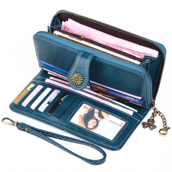 Naisten lompakko, suuri nahkalompakko