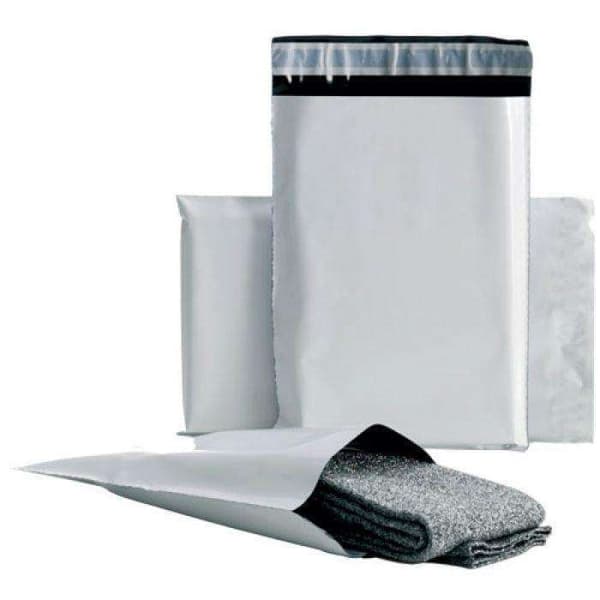 50 hvite e-handelsposer - Postposer - 25 x 35 cm