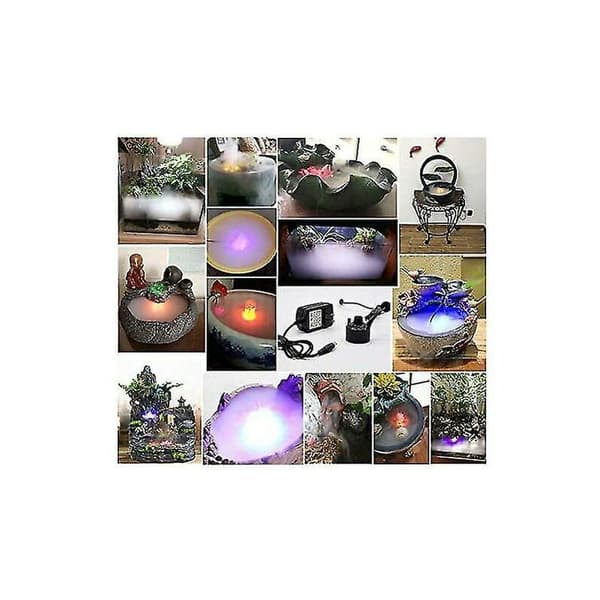 Halloween Witch Cauldron Smoke Fog Machine Led Cauldron Witch Halloween Smoke Device Color Changing Prop