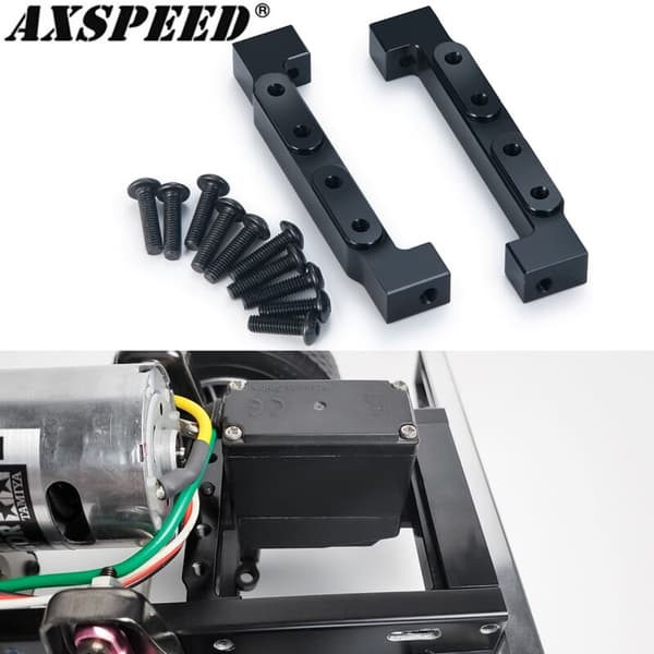 2 stk metallservofeste fast feste for 1/14 RC traktor lastebil bil oppgradering tilbehør