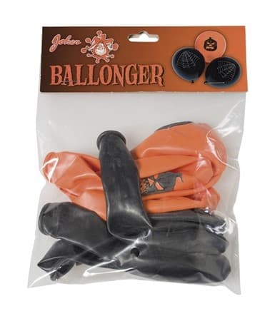 Halloween-ilmapallot 6 kpl