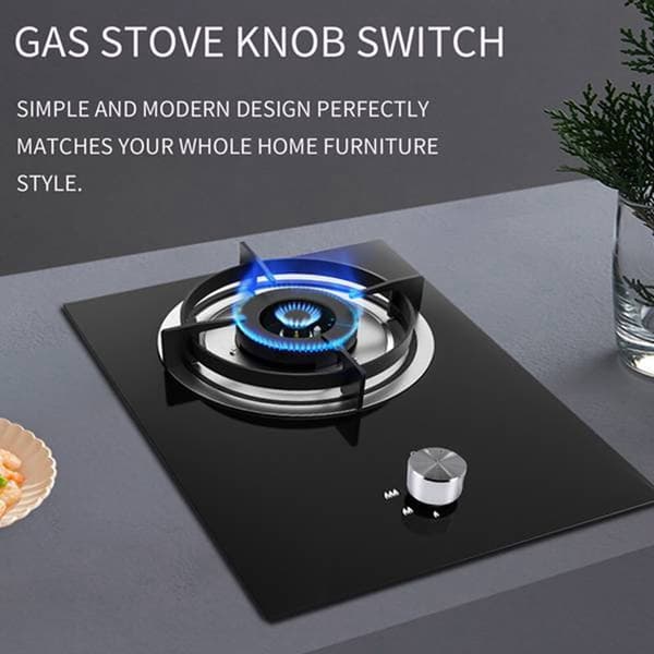 5 Metal Gas Stove Knobs 8mm, Cooker Control Knob, Burner, Gas Hob Switch, Replacement Accessories