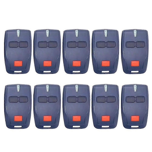 10pcs Remote Control 2 Buttons 433MHz Rolling Code Garage Door Remote Control for BFT MITTO 2 MITTO 4