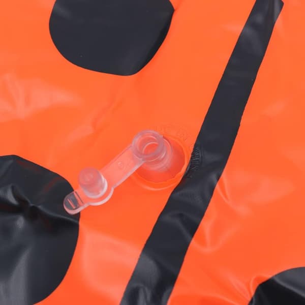Visibility Buoy for Swimming, Safety Float, Ideal for Open Water Swimming and Training, Orange