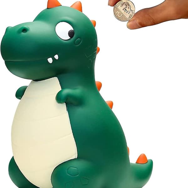 Dinosaurus-säästöpossu lapsille