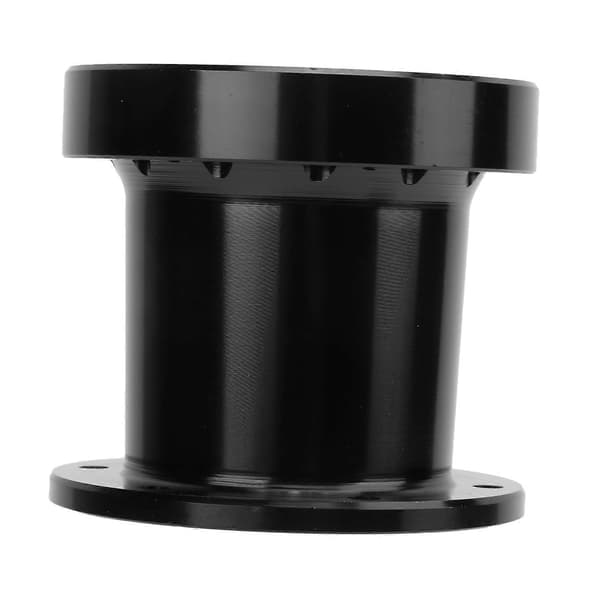 3 inch Steering Wheel Quick Release Hub Adapter Detach Height Adjustment Universal for Car Black