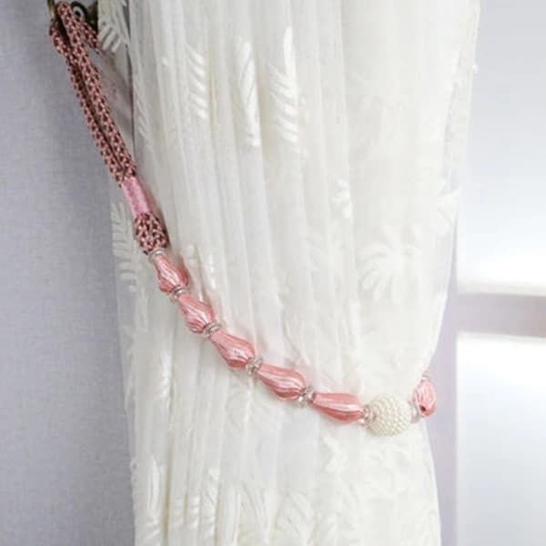 Simple Curtain Strap Curtain Hanging Ball Ball Tie Strap Tie Drape Curtain Tie Drape A Pair