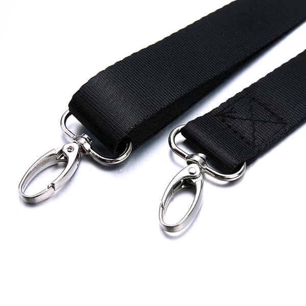 59 tommer sort 2 stk. rem 25 mm nylon kraftige stropper med spænder bagageremme værktøjsrem