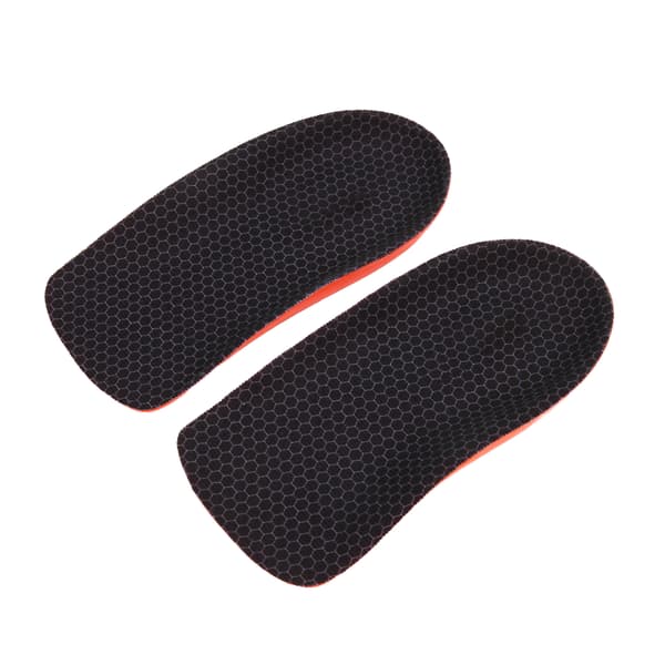 Hælputer for Plantar Fasciitis Smertelindring Ortopedisk Elastisk Støtdempende Hælkopp for Menn Kvinner L