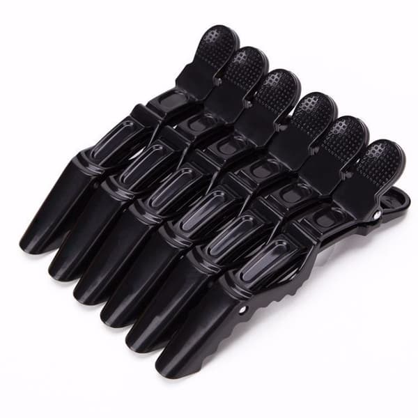 Hair clips for styling sectioning dyeing 6-pack Birch Birch 55
