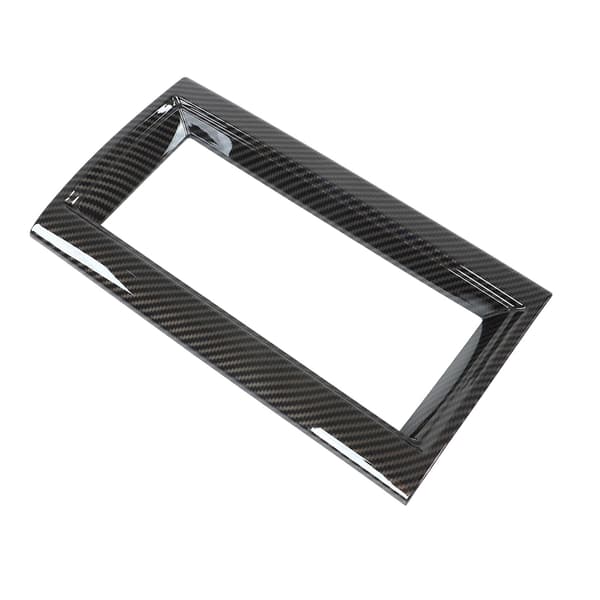 Center Console Navigation Panel Trim Carbon Fiber Style Interior Accessories Replacement for Land Rover Discovery L462