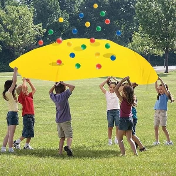 Engaging Hole Tarp Teambuilding Activity for Corporate Groups and Youth Events