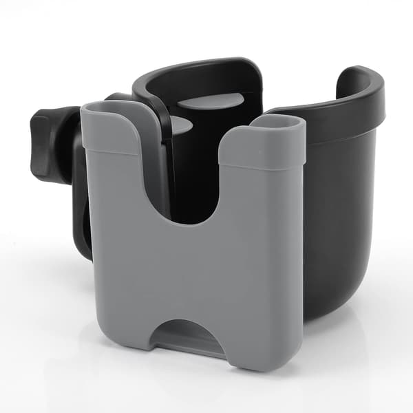 Cup Holder with Phone Holder, Bicycle Cup Holder, 2-in-1 Universal
