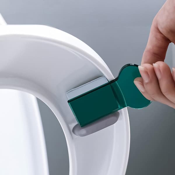 2 itsekiinnittyvän wc-istuimen tangon sarja