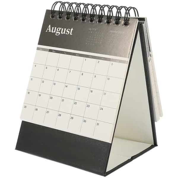 Bordkalender Månedskalender Pynt Mini Skrivebordskalender Bordplanlægger Kalender